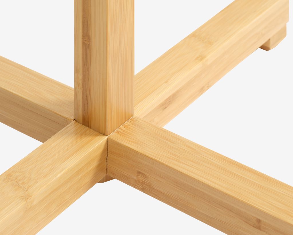 Porte‑manteaux en bambou