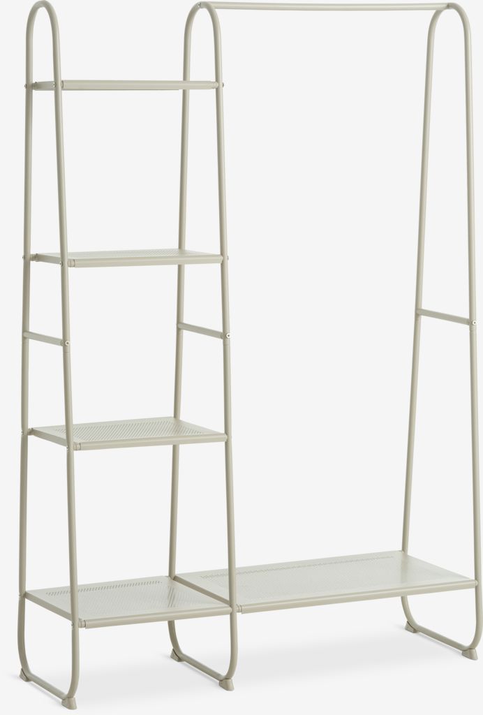 Meuble d’entrée 4 tablettes sable Sertex