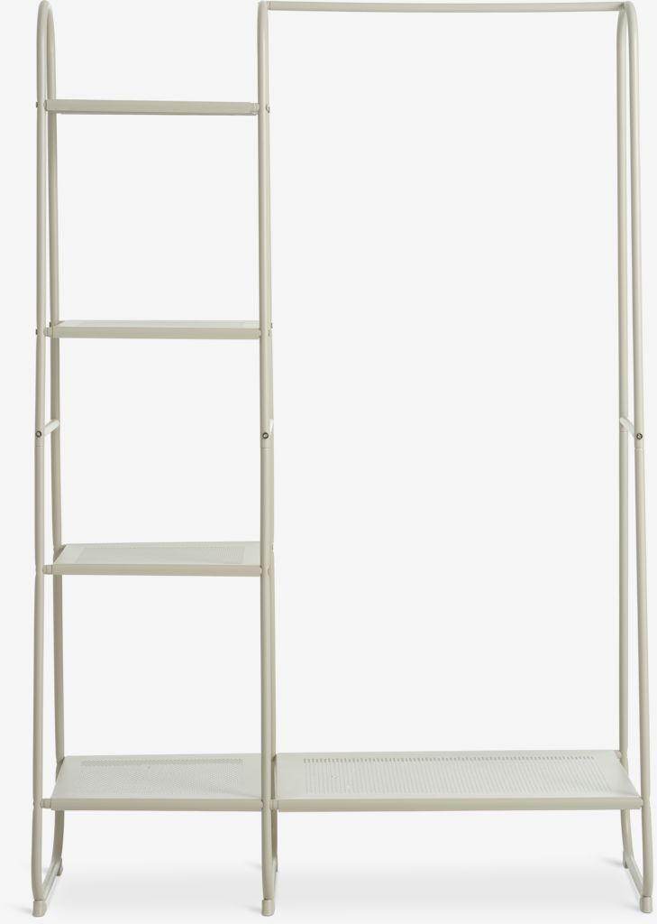 Meuble d’entrée 4 tablettes sable Sertex