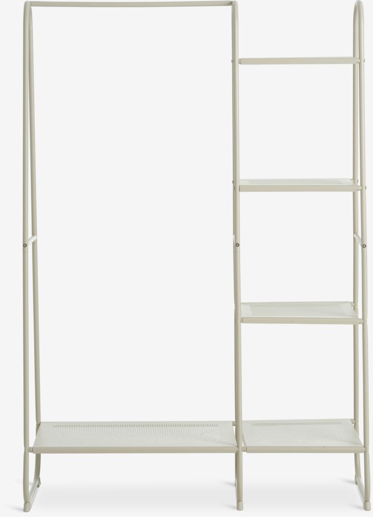 Meuble d’entrée 4 tablettes sable Sertex