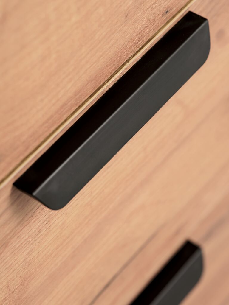 Commode – 4 tiroirs – Chêne naturel sauvage