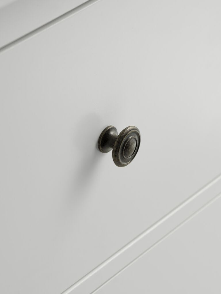 Commode – 3 tiroirs – Blanc