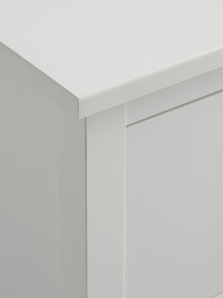 Commode – 3 tiroirs – Blanc