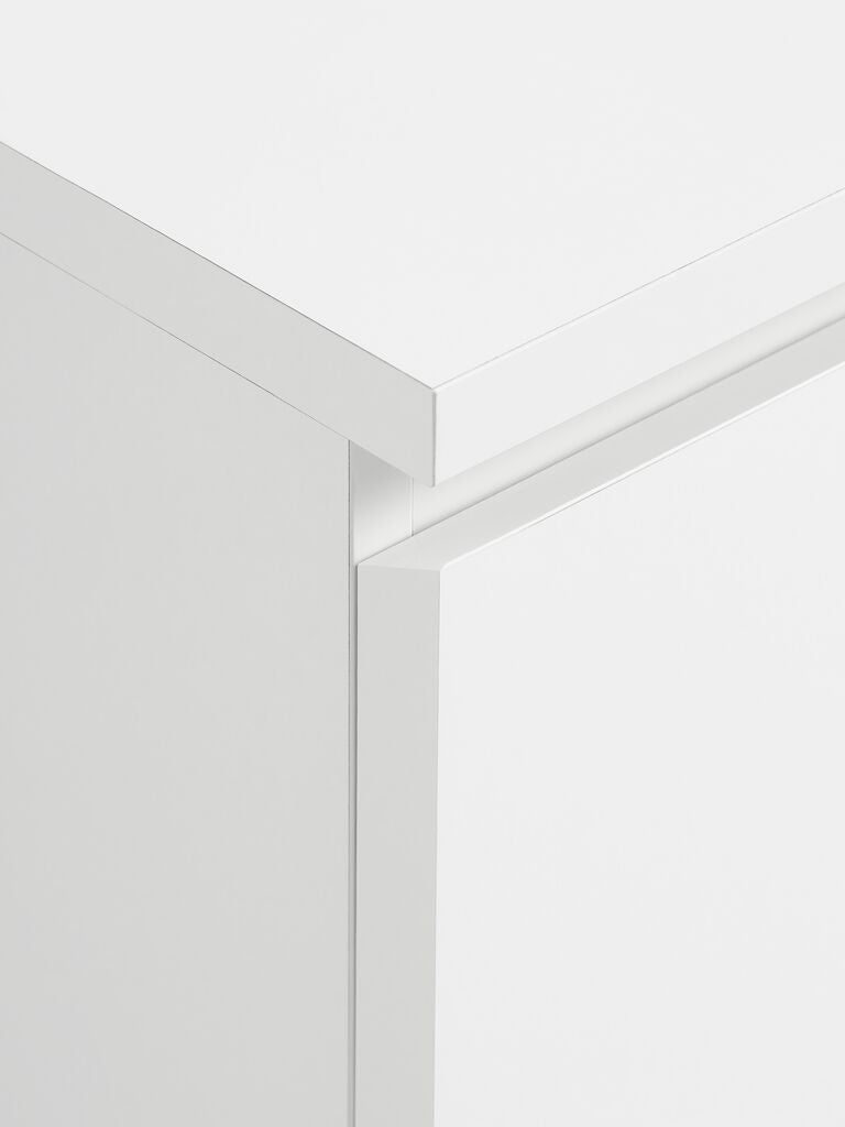 Commode – 3+3 tiroirs – Blanc