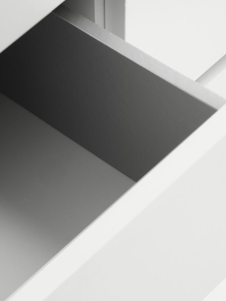 Commode – 3+3 tiroirs – Blanc