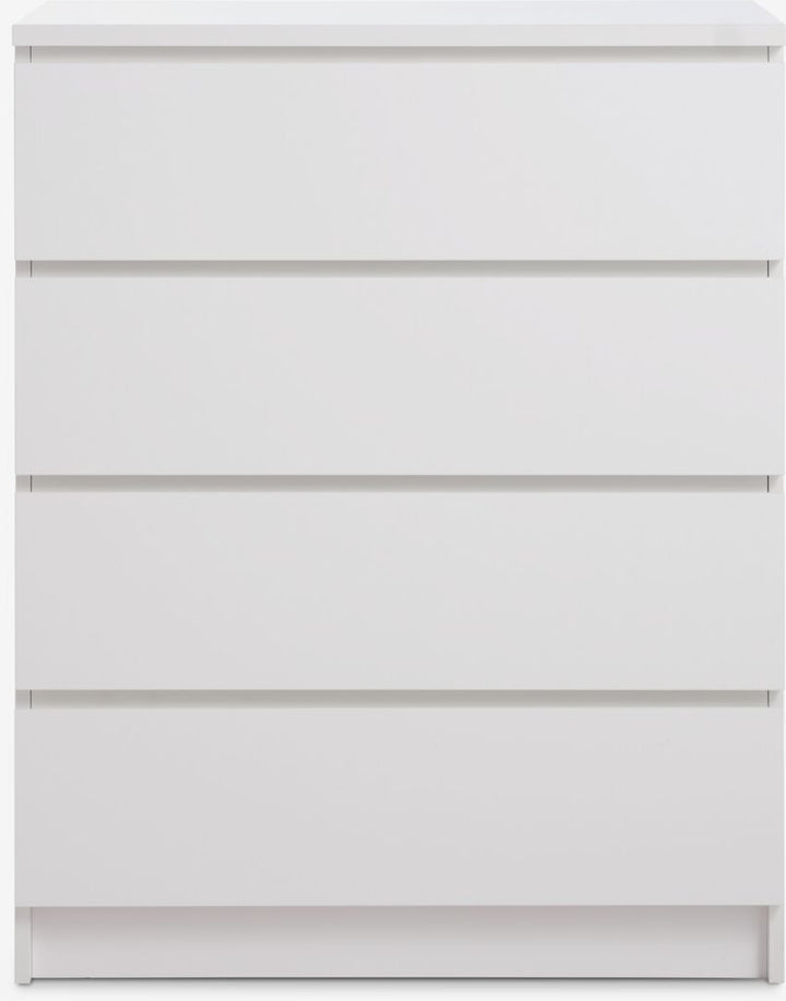 Commode – 4 tiroirs – Blanc