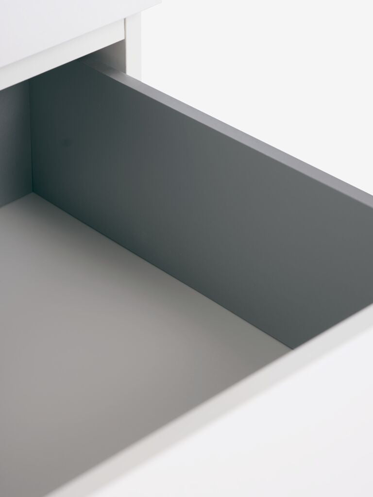 Commode – 4 tiroirs – Blanc