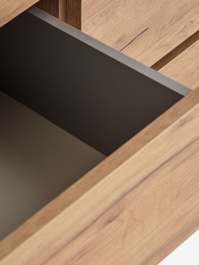 Commode – 3+3 tiroirs – Chêne naturel sauvage