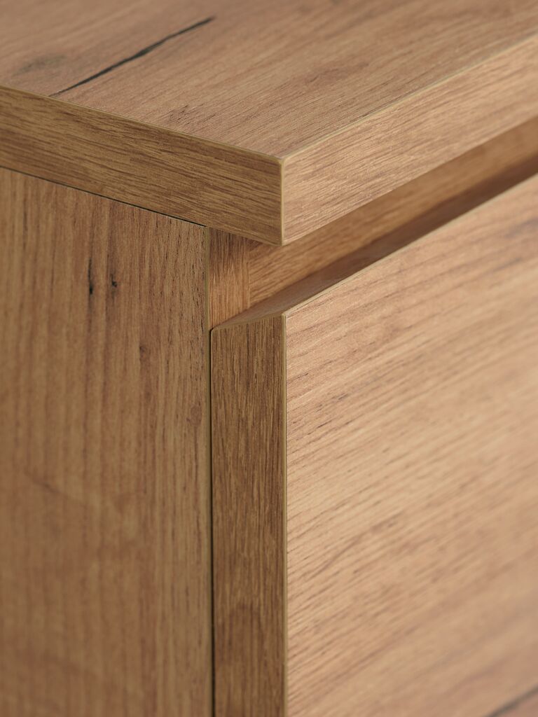 Commode – 4 tiroirs – Chêne naturel sauvage