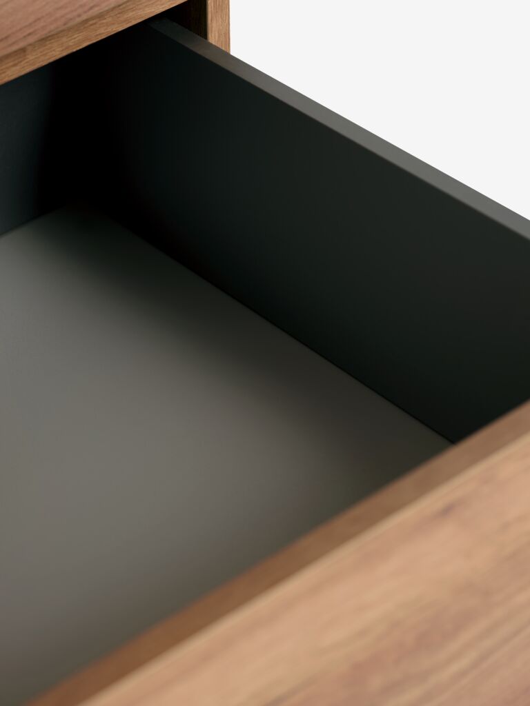 Commode – 4 tiroirs – Chêne naturel sauvage