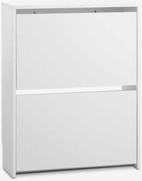 Meuble à chaussures BAKHUSE 2 compartiments blanc