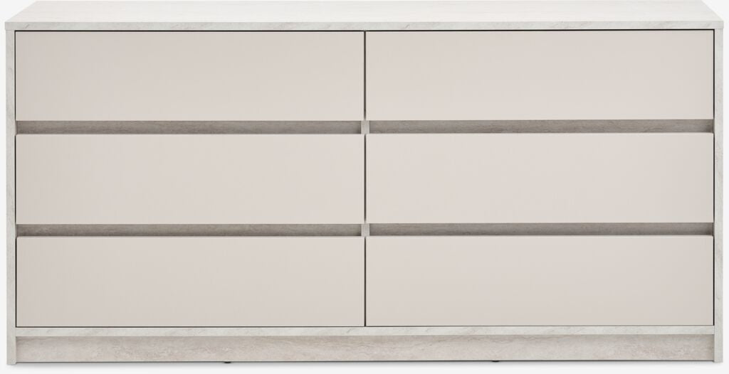 Commode 3 tiroirs – Travertin / Beige