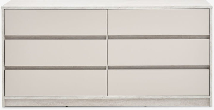 Commode 3 tiroirs – Travertin / Beige