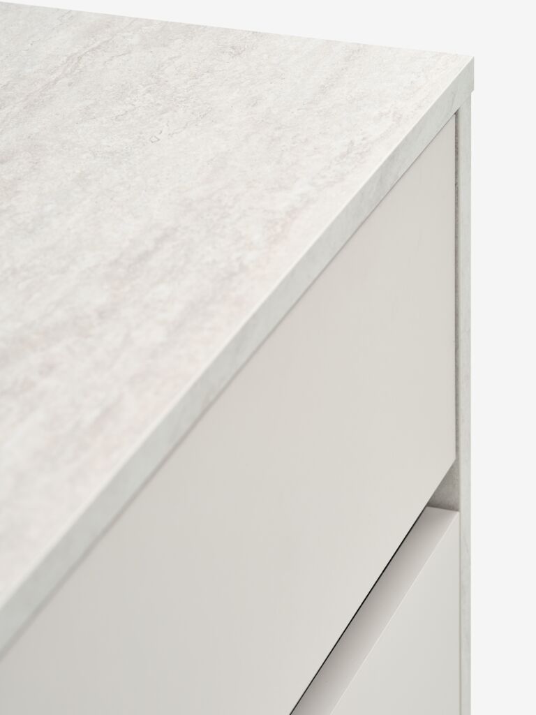 Commode 3 tiroirs – Travertin / Beige