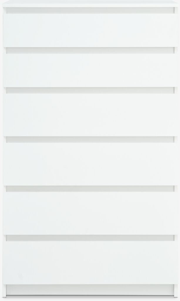 Commode – 6 tiroirs – Blanc