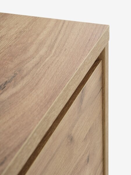 Meuble à chaussures LIMFJORDEN coloris chêne naturel sauvage