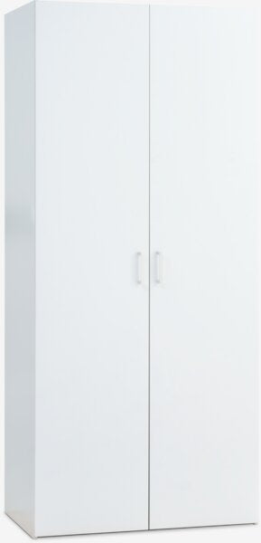 Armoire KORUP 78x176 2 portes blanc