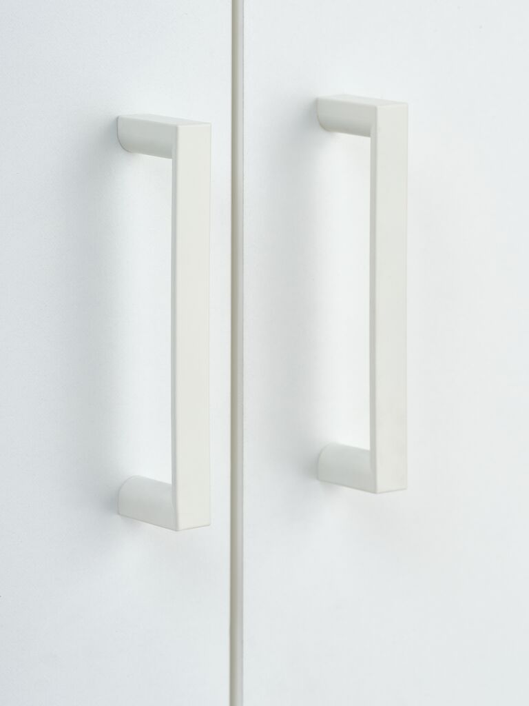 Armoire 78x176 2 portes blanc