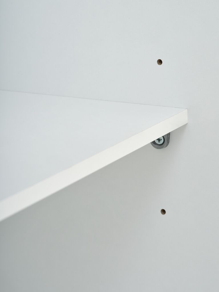 Armoire 78x176 2 portes blanc