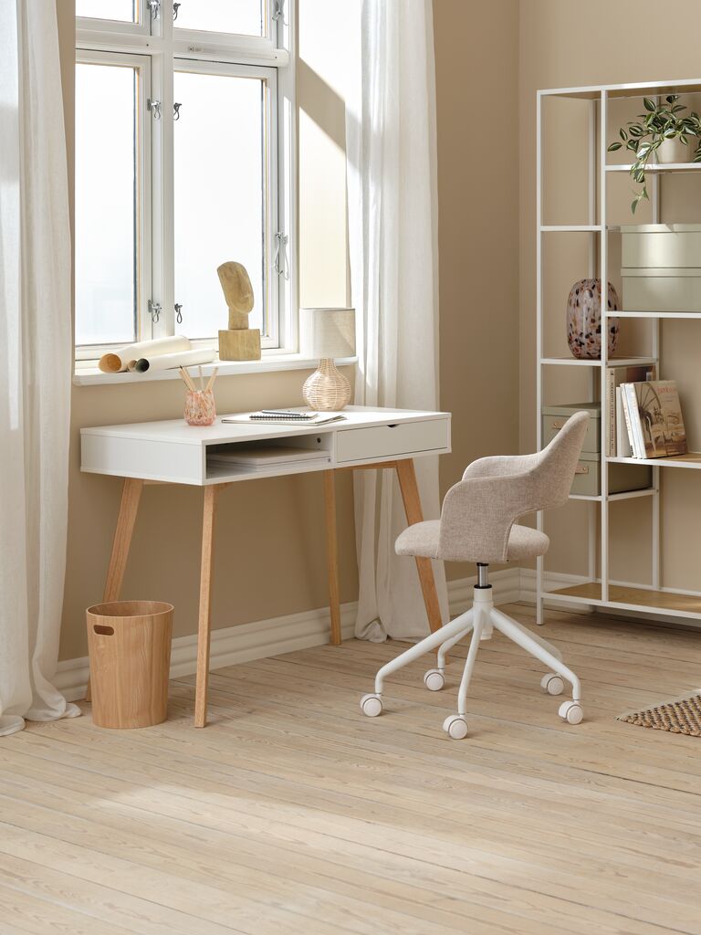 Bureau 50x100 blanc/naturel