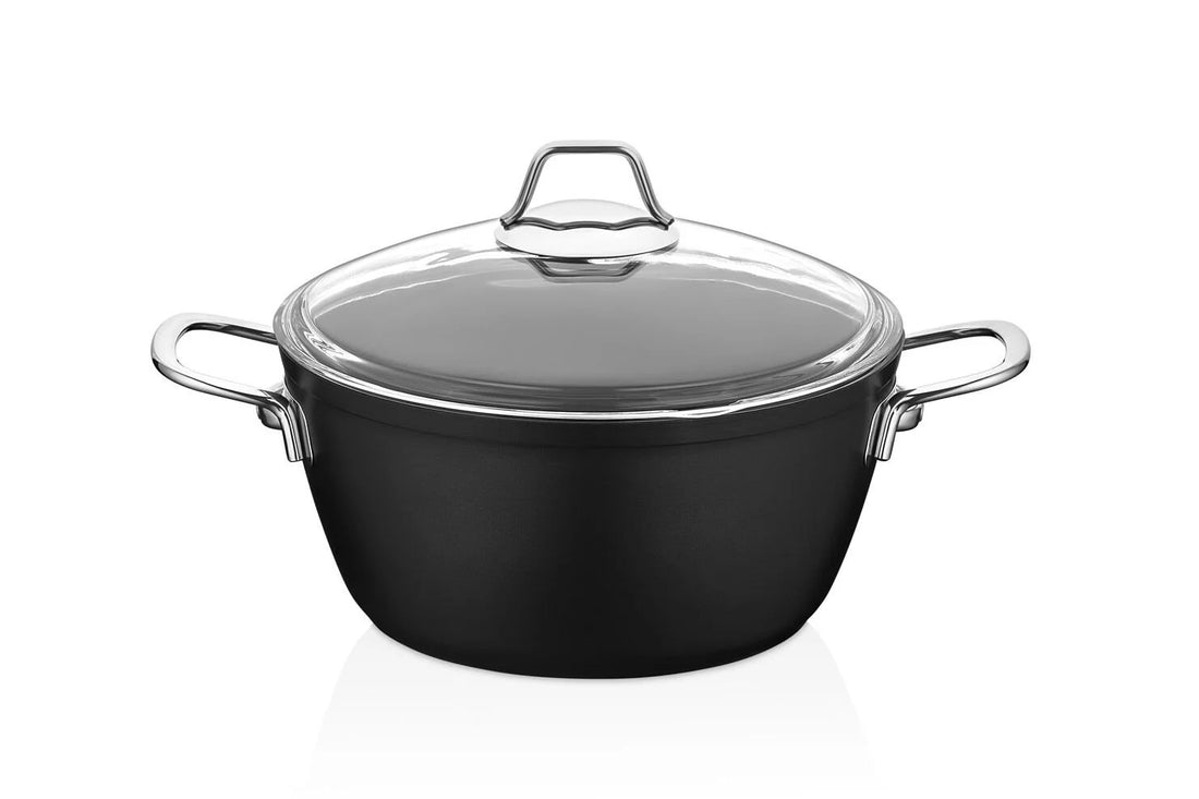 Casserole haute Amboss Dark – Titane Antiadhésif (Variantes 20/22/24/26 cm)