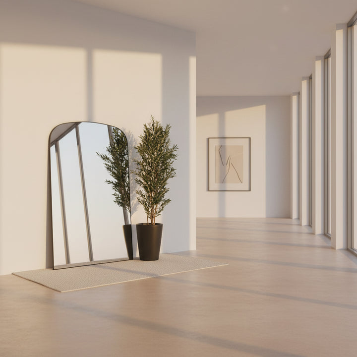 Miroir arqué XXL Forme Courbée 210x240CM