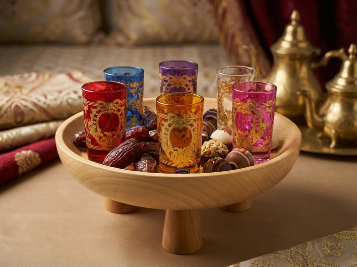 Coupe Sur Pied "Sahara" (Grand Format, Bois Massif)