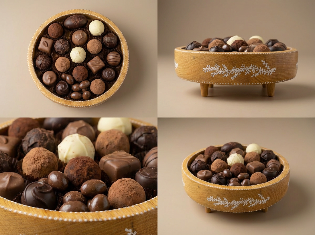 Plateau Sur Pieds "Majorelle Mood" (14 x 13 cm)