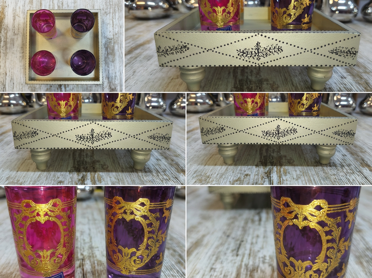 Plateau "El Bahia" (Style Artisanal Élevé)