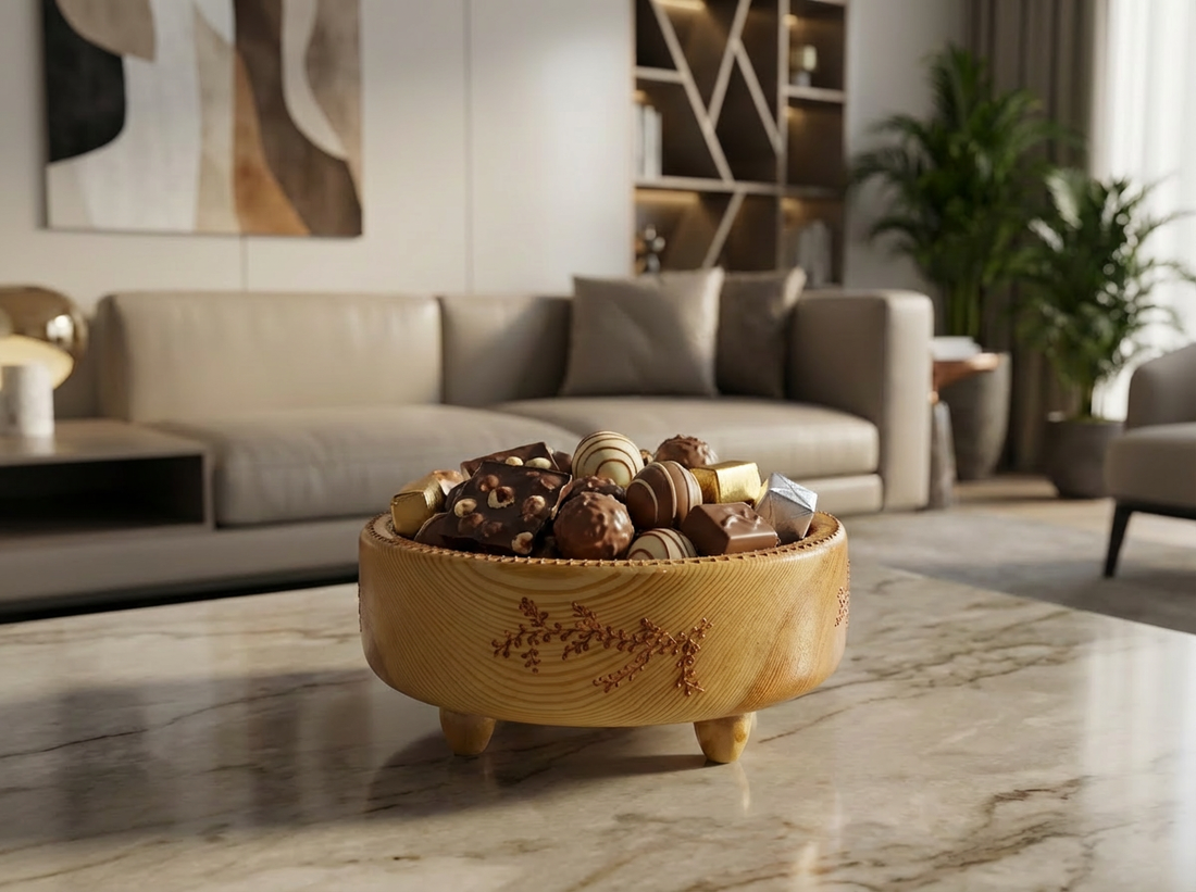 Plateau Sur Pieds "Majorelle Mood" (14 x 13 cm)