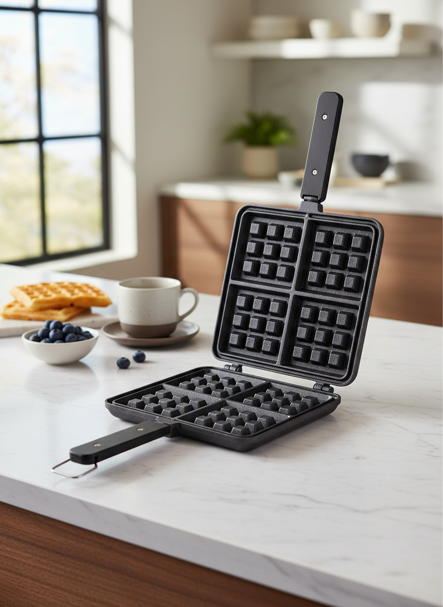 Gaufrier Granit a gaz