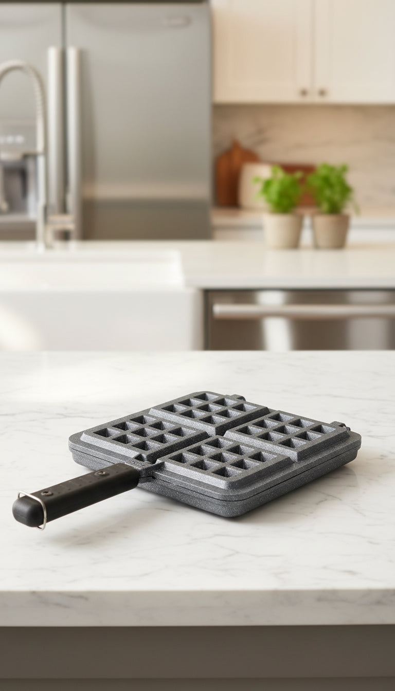 Gaufrier Granit a gaz