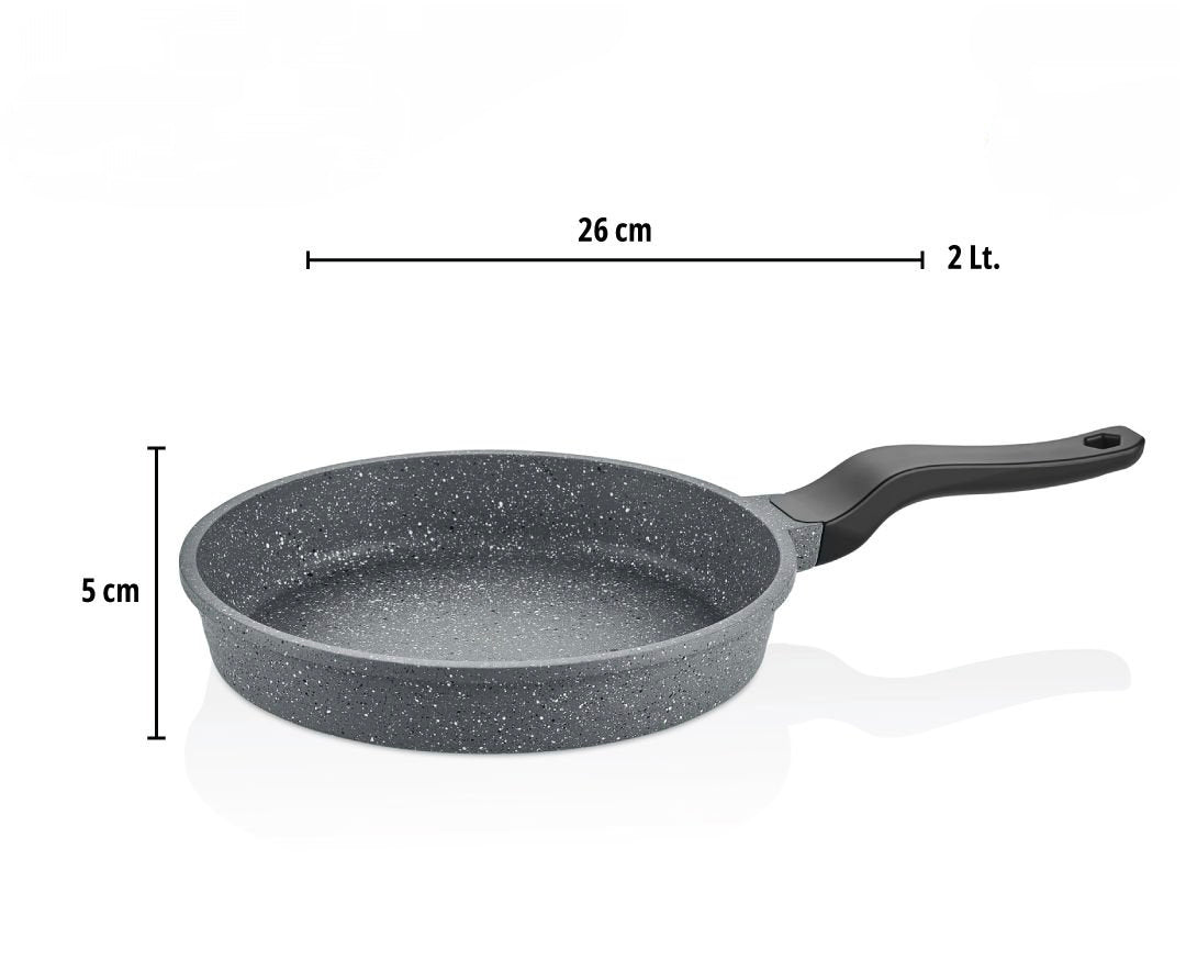 Set de Casseroles Amboss Copper 7 Pièces  en Fonte – Gris