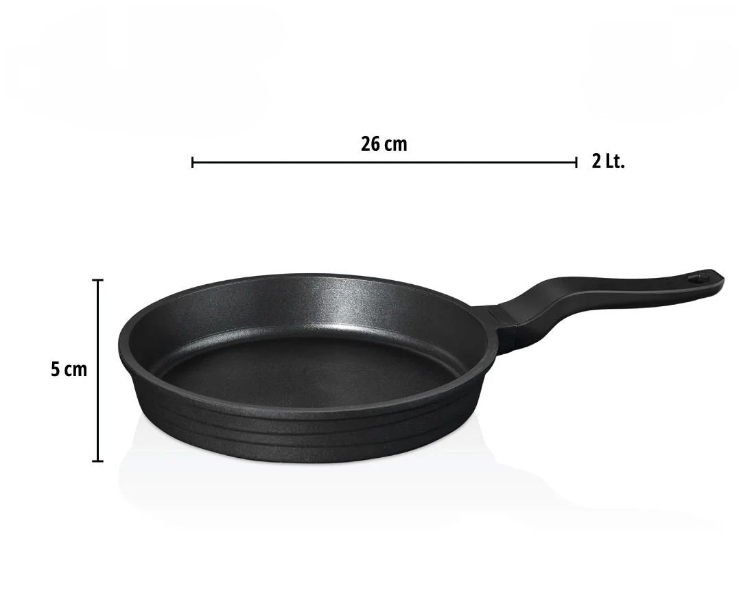 Set de Casseroles Amboss Copper 7 Pièces en Fonte – Noir