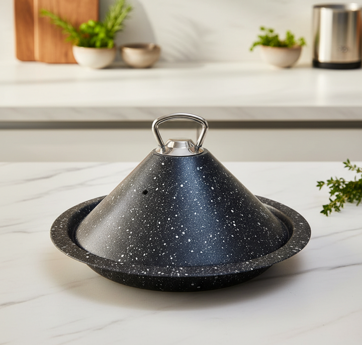 Tajine en granit 24 cm – Antiadhésif – 180 DH