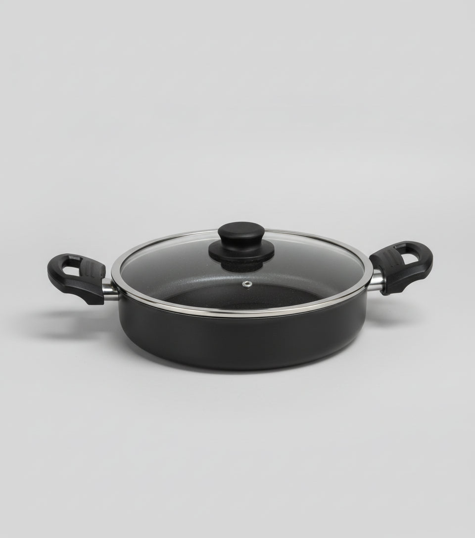 Casserole Cem Dynamic Stone – Revêtement Pierre (22 cm / 26 cm / 30 cm / 32 cm)