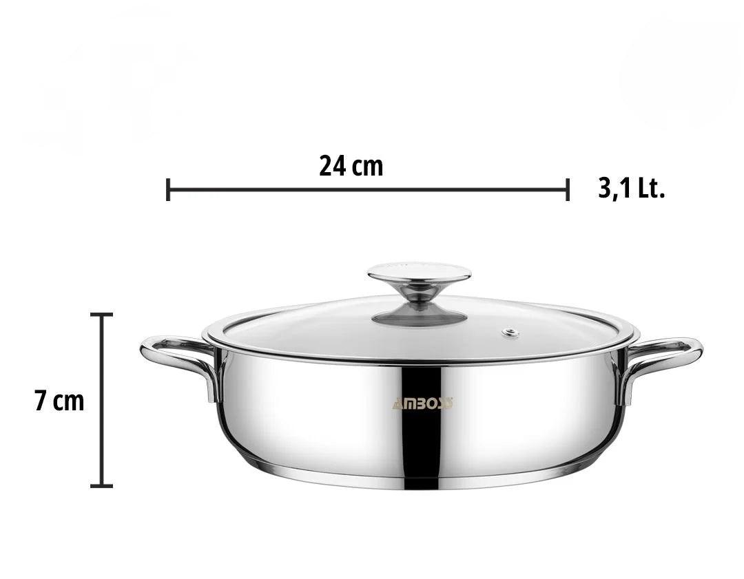 Amboss Cool – Set de 8 Pièces en Acier Inoxydable