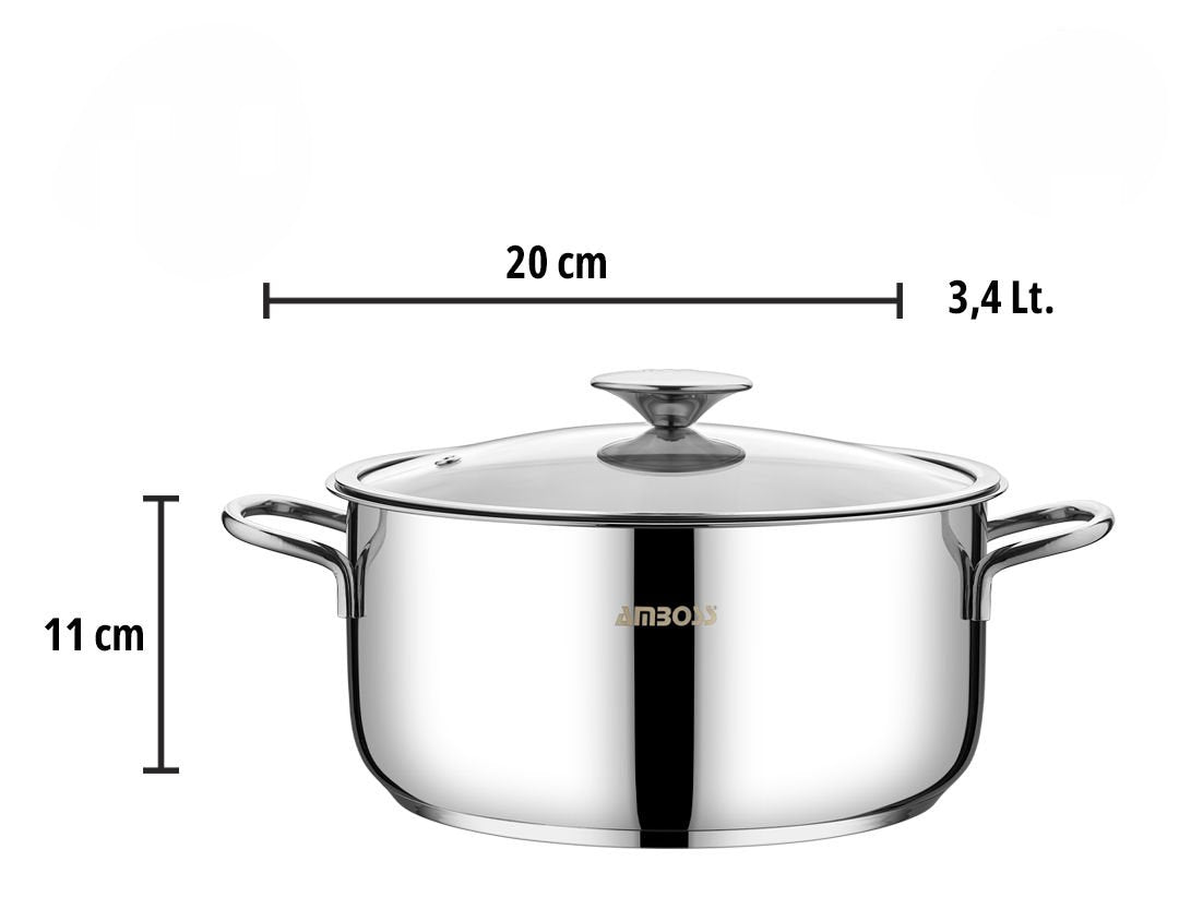 Amboss Cool – Set de 8 Pièces en Acier Inoxydable