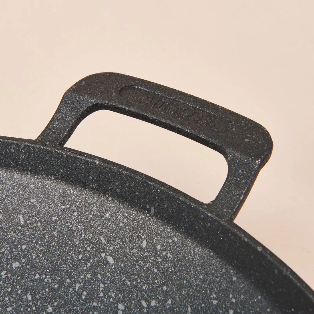 Wok Poêle en fonte Amboss Violet – Idéale pour mechoui, viandes et légumes