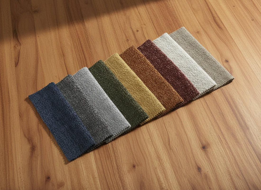 Canapé FLY d'angle convertible coffre – tissu chiné