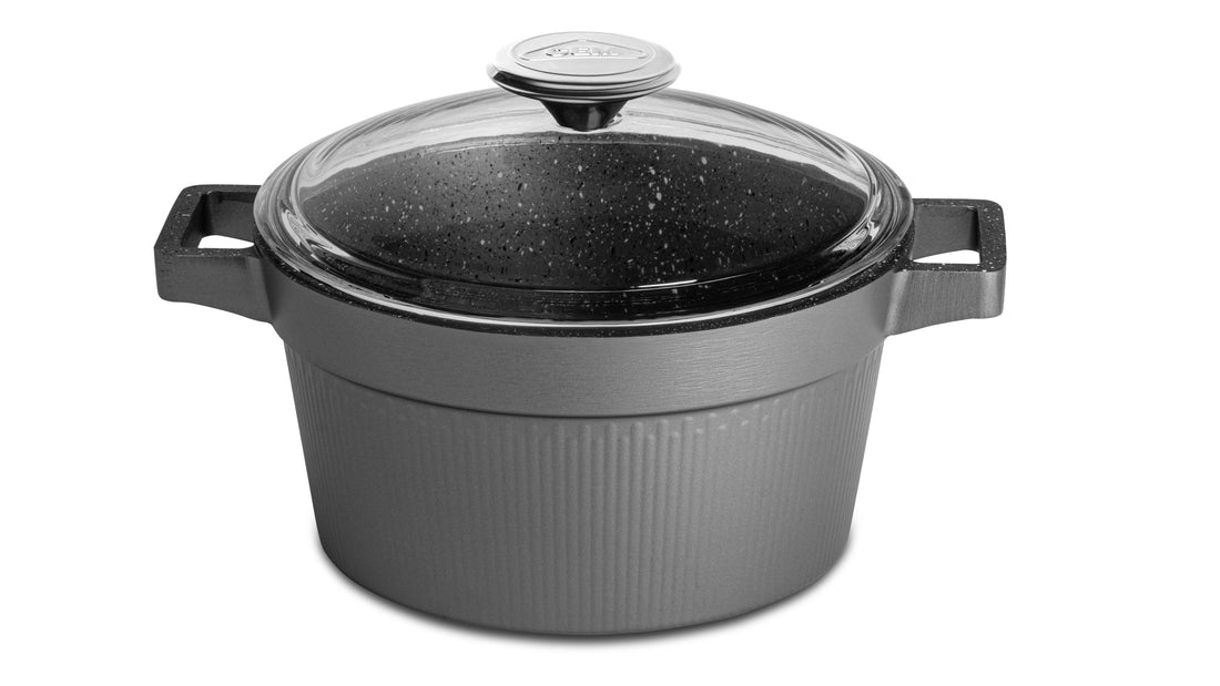 CEM Granit Master Fonte Fumée  2 Pièces  – Élégance et Robustesse en Cuisine