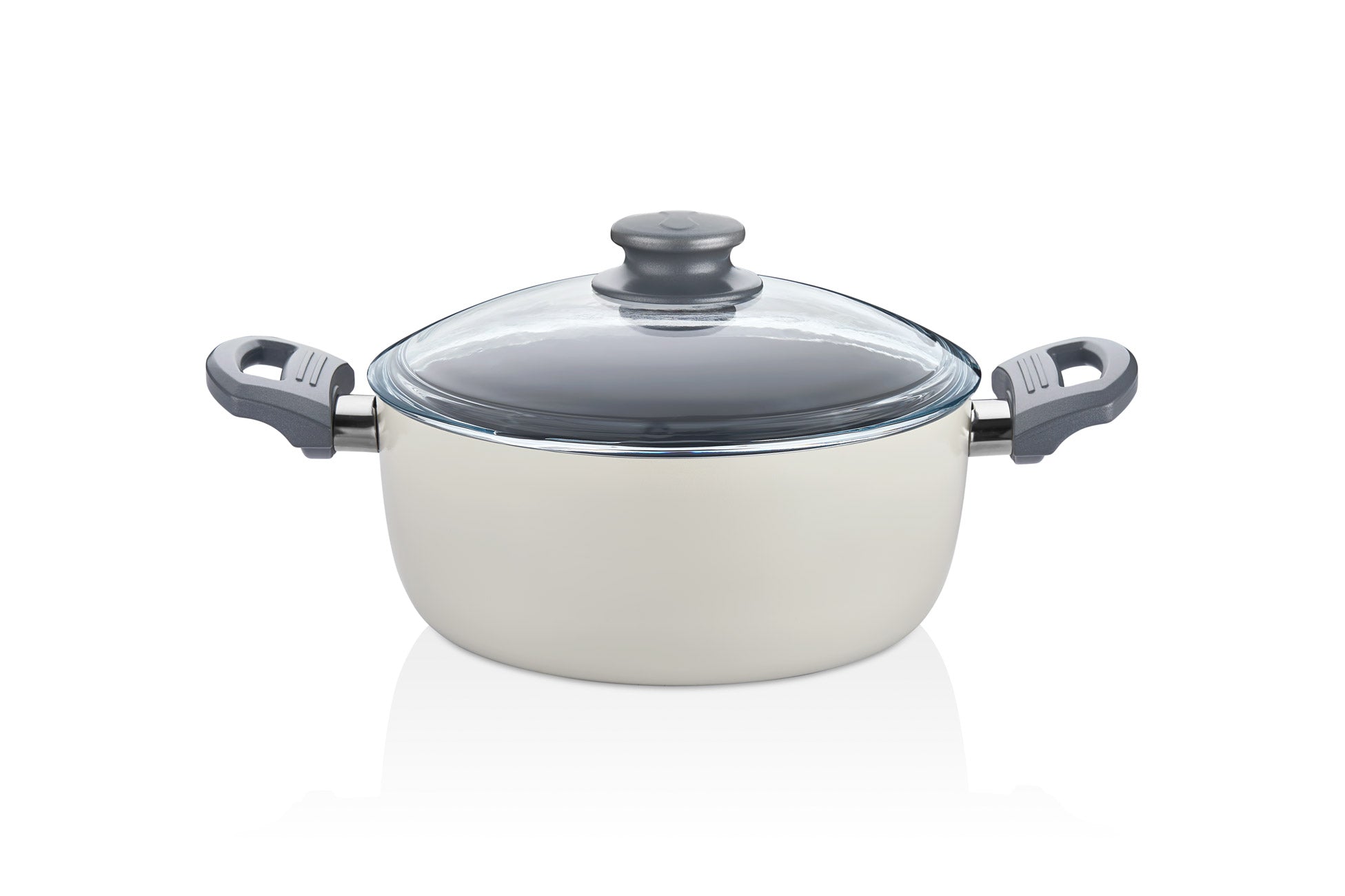 Casserole Cem Soft Céramique Gris – Antiadhésive