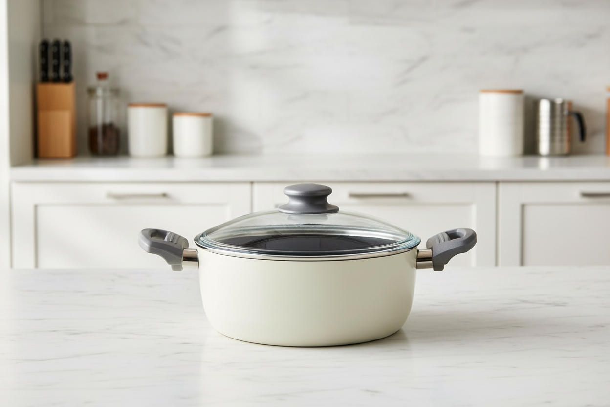 Casserole Cem Soft Céramique Gris – Antiadhésive