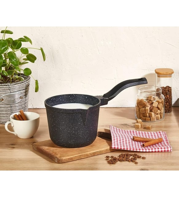 Casserole à lait Elit en fonte d’aluminium – 16 cm (sans couvercle)