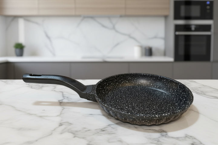 Cem set de 3 Poêles – Fonte d'Aluminium – 20, 24 et 28 cm