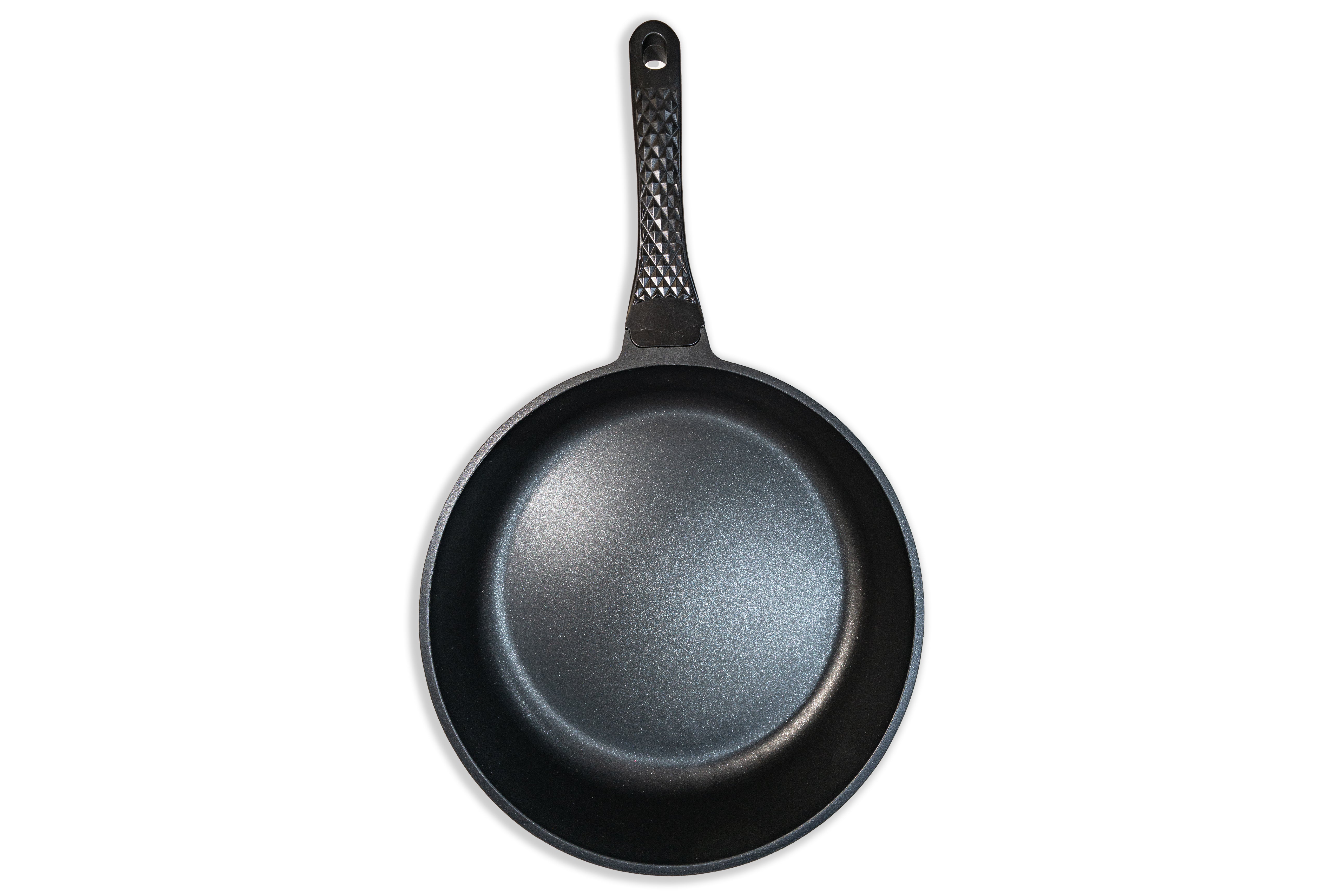 Set de 3 Poêles – Fonte d'Aluminium – 18, 22 et 24 cm