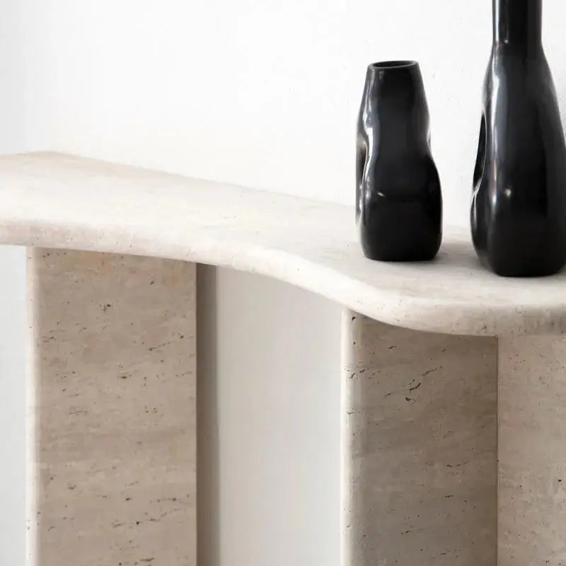 Console d'entrée – Moderne et organique