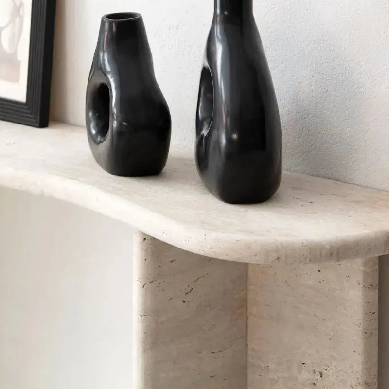 Console d'entrée – Moderne et organique