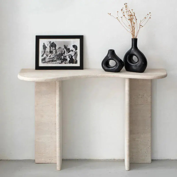 Console d'entrée – Moderne et organique