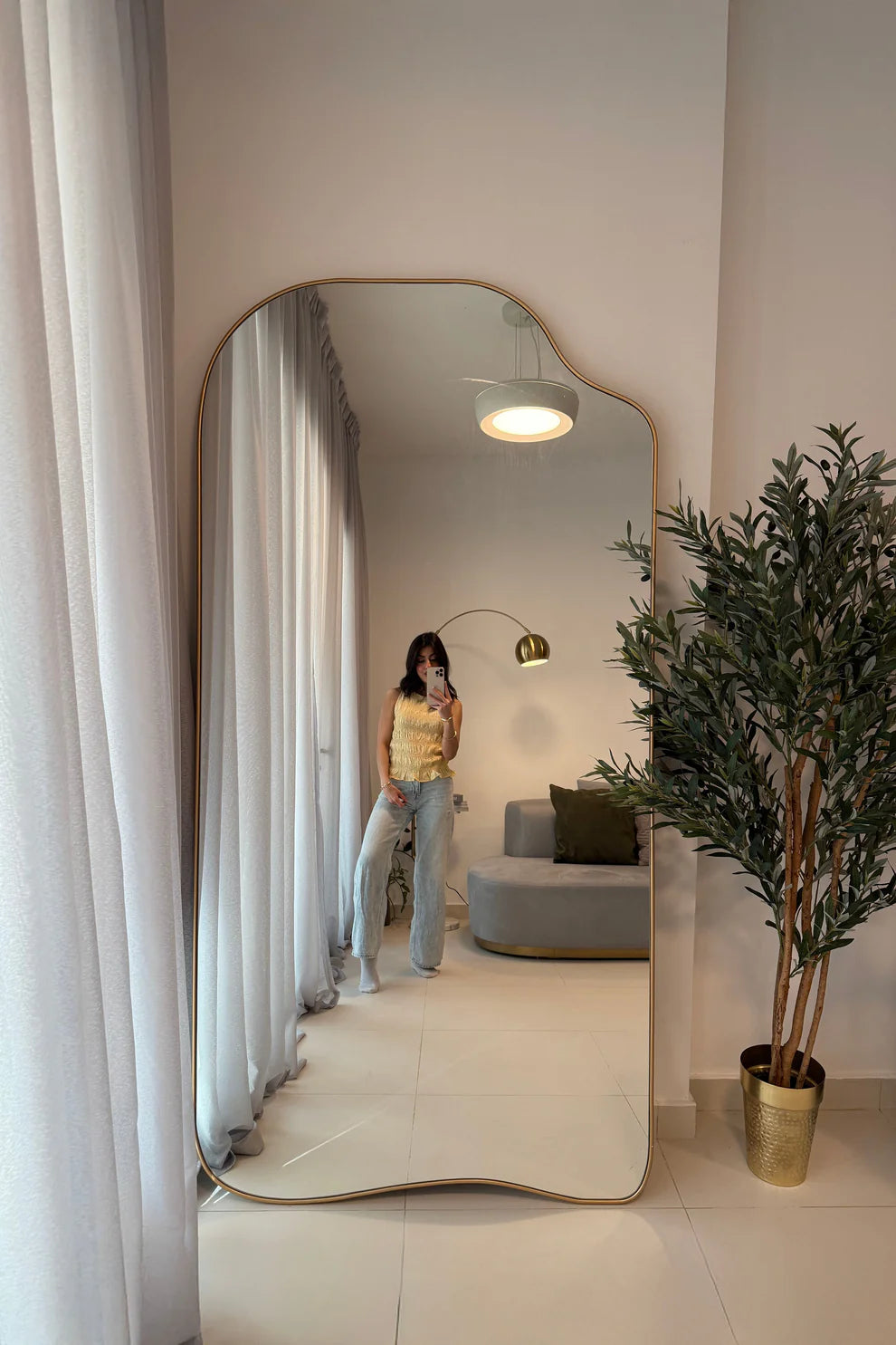 Grand Miroir Forme Irrégulière